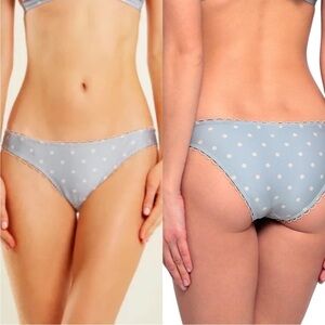 Zimmermann Helm polka dot bikini bottoms size 8-10